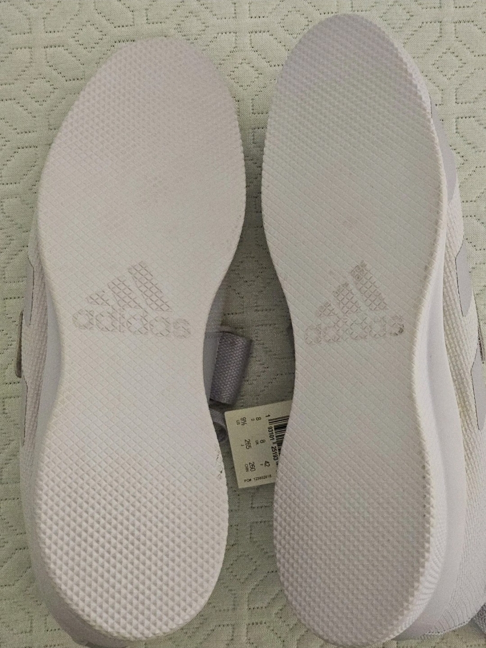 adidas Adipower Weightlifting Shoes Purple Lavender 9.5 New